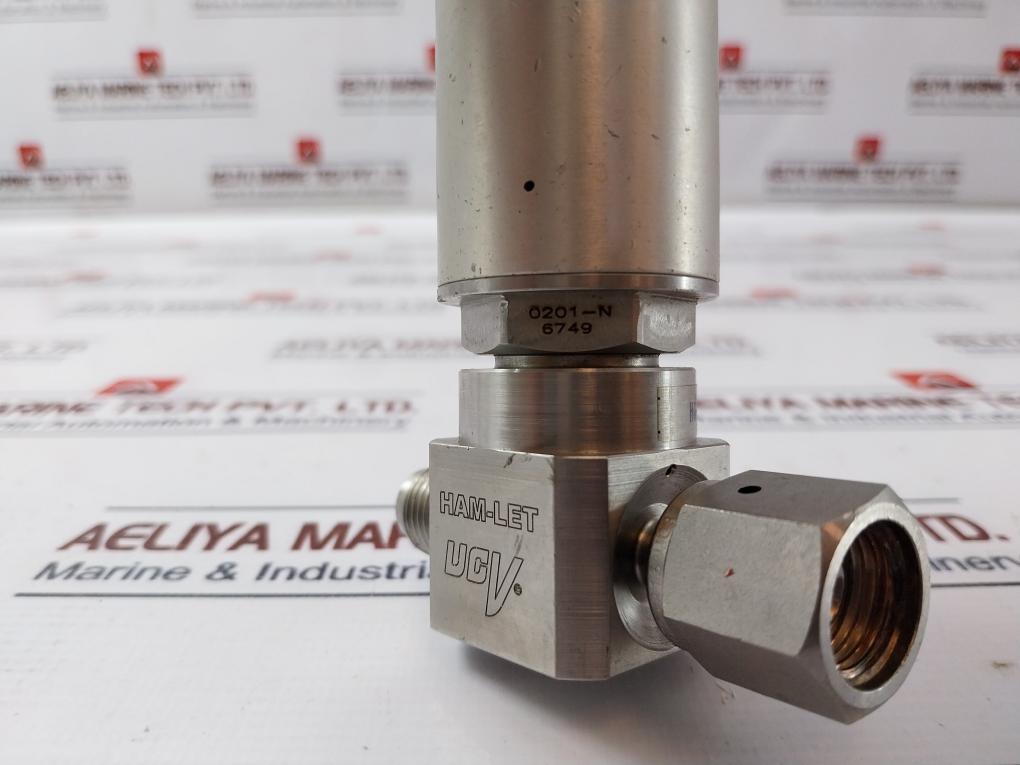 Ham-let Ucv Hm20-4Vkc-gf4M4-sp-300Psi Pneumatic Diaphragm Valve 1/8Npt