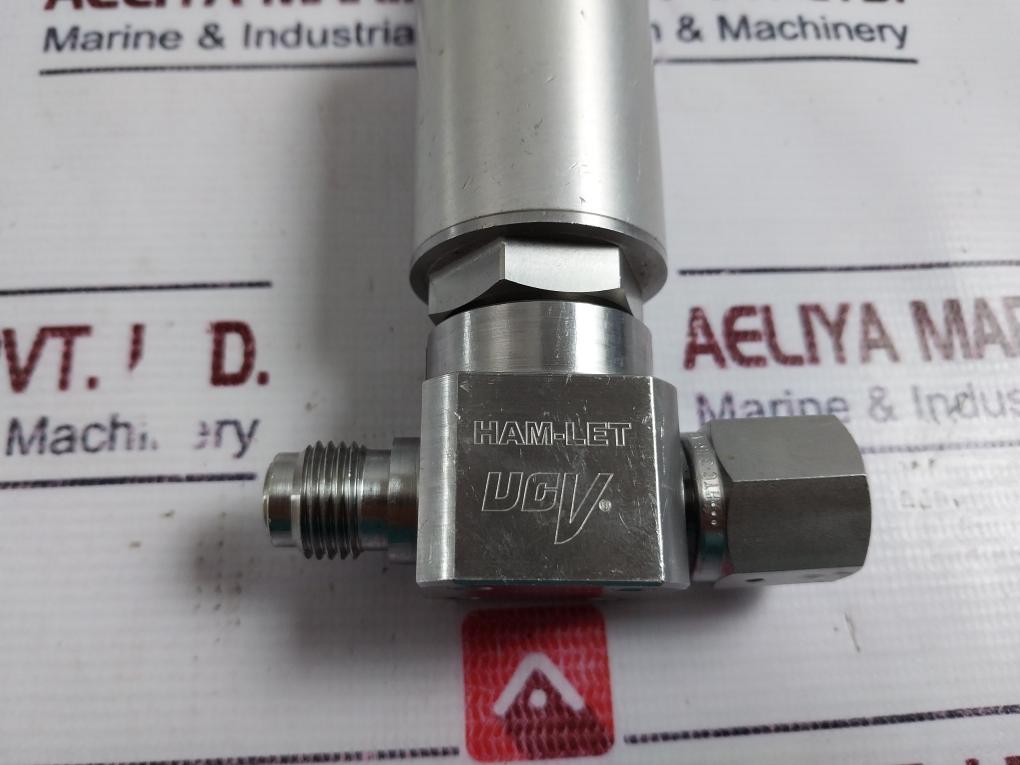 Ham-let Hm20-4Vkc-gf4M4-sp-300Psi Pneumatic Diaphragm Valve 60-90 Psi Ss316L