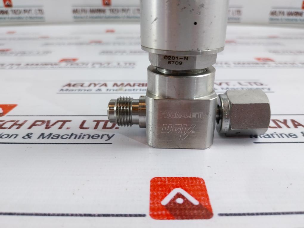 Ham-let Ucv Hm20-4Vkc-gf4M4-sp-300Psi Normally Closed Pneumatic Diaphragm Valve