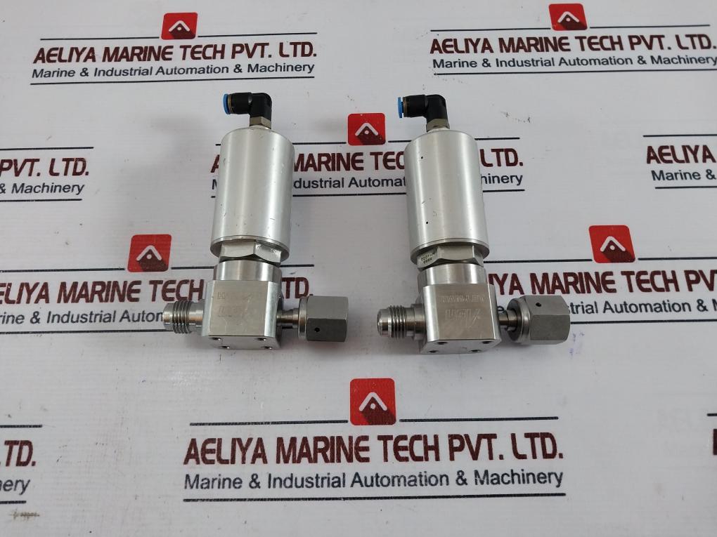 Ham-let Ucv Hm20-4Vkc-gf4M4-sp-300Psi Pneumatic Diaphragm Valve 60-90 Psi Ss316L