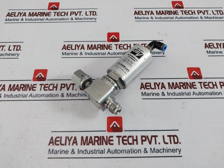 Ham-let Ucv Hm20-4Vkc-gf4M4-sp-300Psi Pneumatic Diaphragm Valve 60-90 Psi Ss316L
