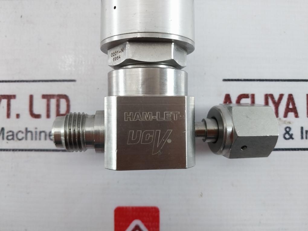 Ham-let Ucv Hm20-4Vkc-gf4M4-sp-300Psi Pneumatic Diaphragm Valve 60-90 Psi Ss316L