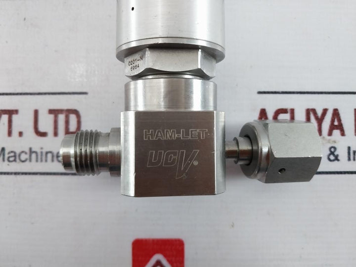 Ham-let Ucv Hm20-4Vkc-gf4M4-sp-300Psi Pneumatic Diaphragm Valve 60-90 Psi Ss316L