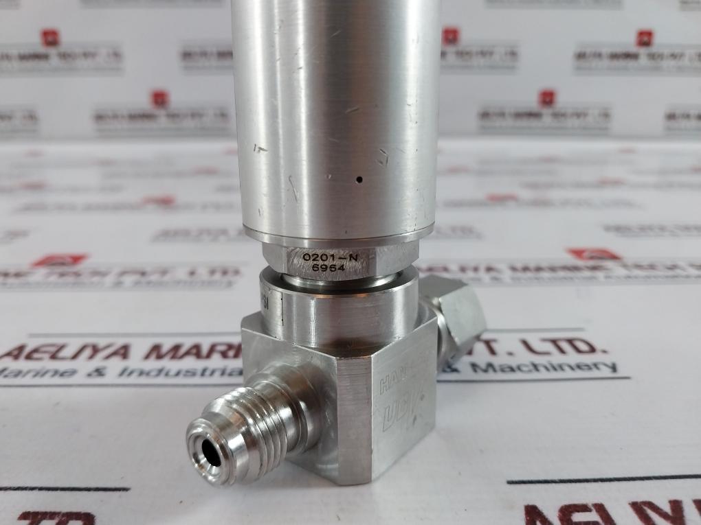 Ham-let Ucv Hm20-4Vkc-gf4M4-sp-300Psi Pneumatic Diaphragm Valve 60-90 Psi Ss316L