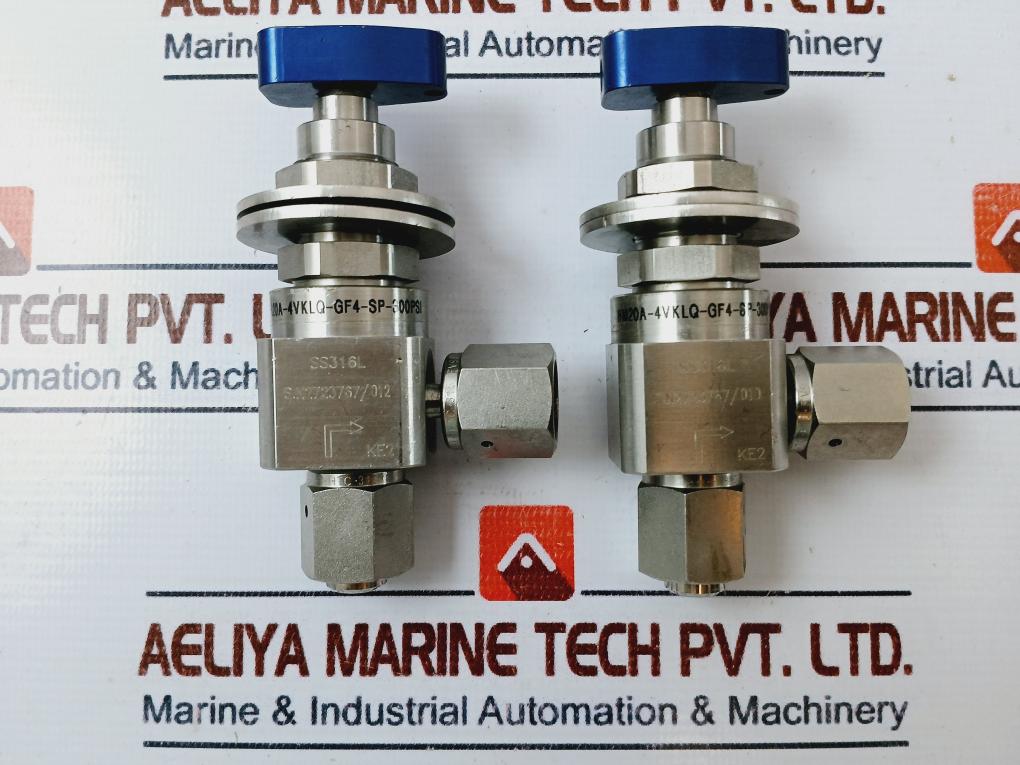 Ham-let Ucv Hm20A-4Vklq-gf4-sp-300Psi Pneumatic Diaphragm Valve Ss316L