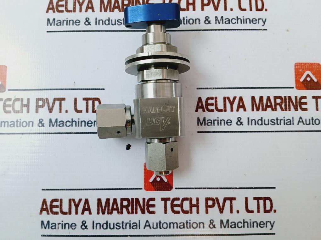 Ham-let Ucv Hm20A-4Vklq-gf4-sp-300Psi Pneumatic Diaphragm Valve Ss316L