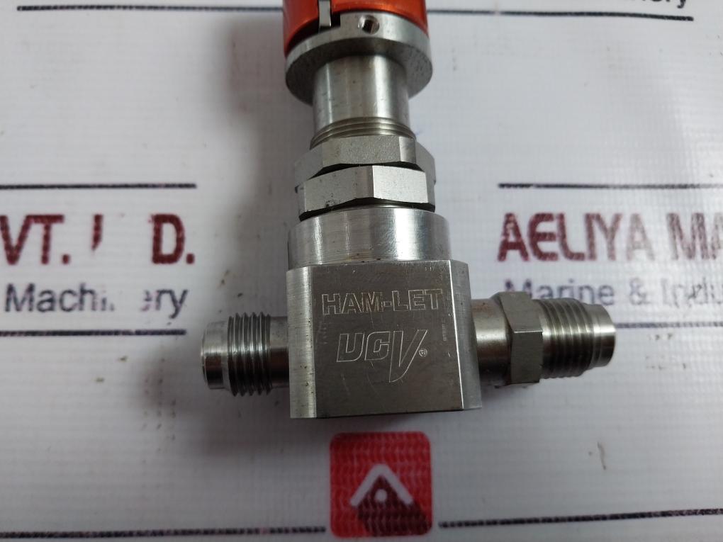 Ham-let Ucv Hmch20-4Vklq-m4-islt-2Psi Pneumatic Diaphragm Valve