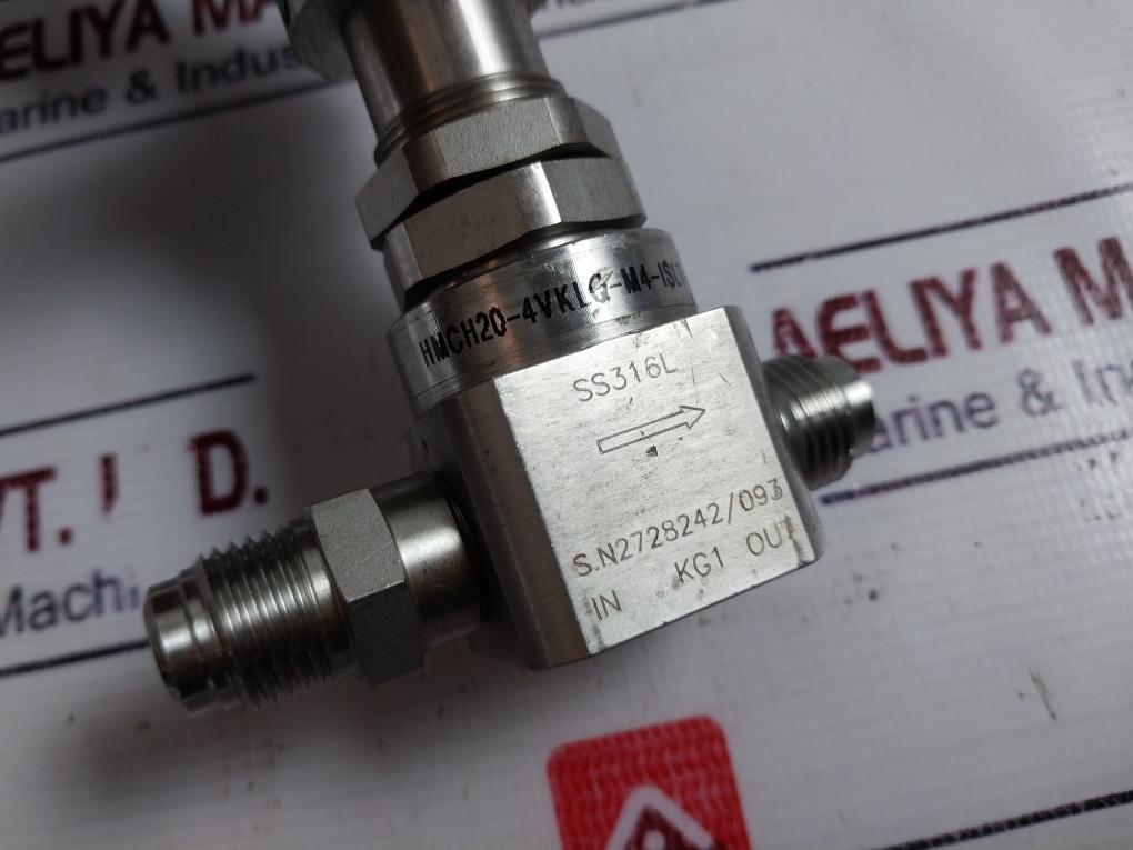 Ham-let Ucv Hmch20-4Vklq-m4-islt-2Psi Pneumatic Diaphragm Valve