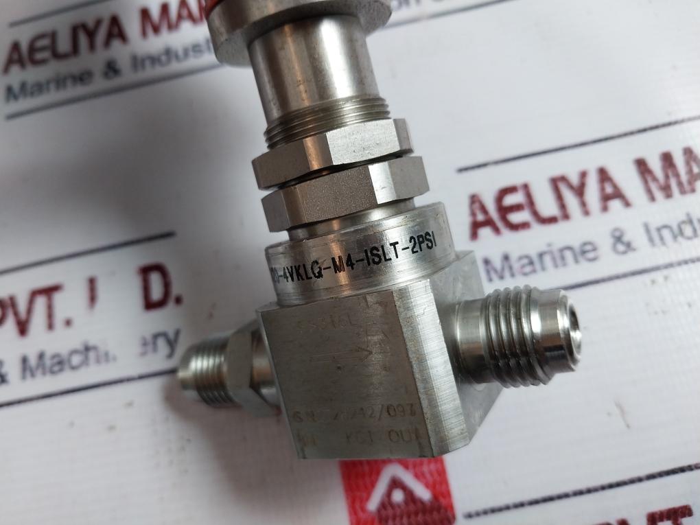 Ham-let Ucv Hmch20-4Vklq-m4-islt-2Psi Pneumatic Diaphragm Valve