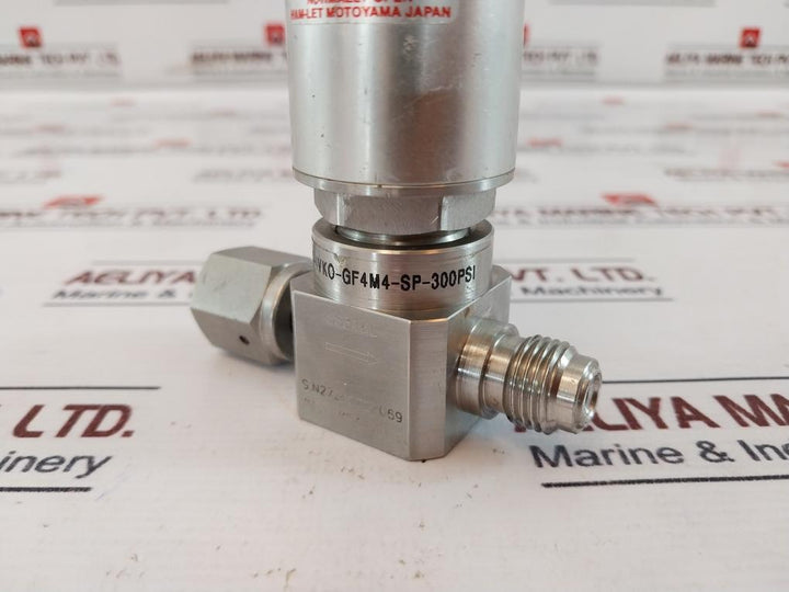 Ham Let Hm20-4Vko-gf4M4-sp-300Psi Pneumatic Diaphragm Valve