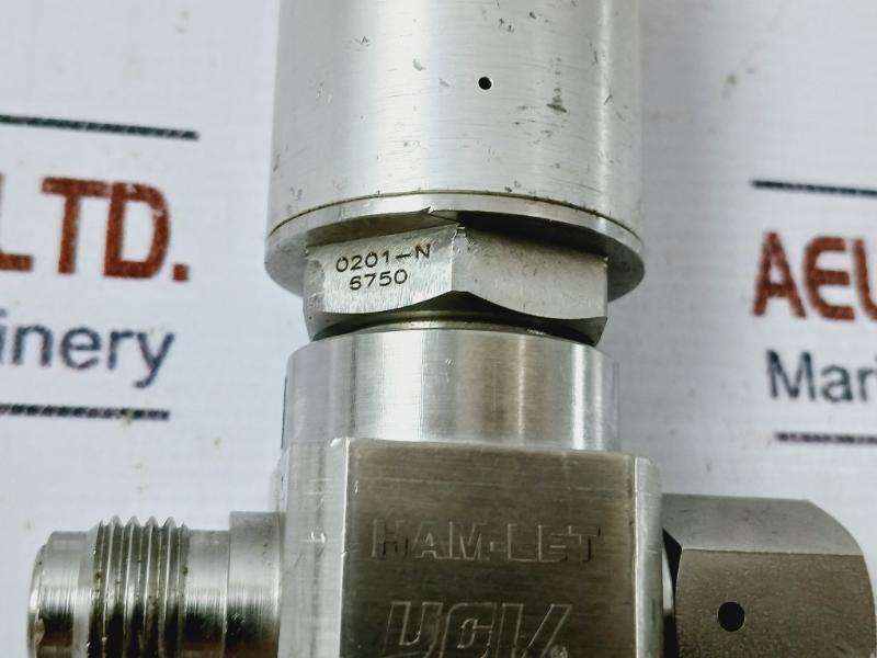 Ham Let Hm20 Ucv Series Valve 4Vkc Gf4M4 Sp 300 Psi Ultra Clean