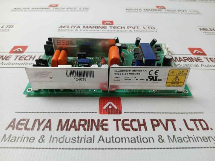 Hamamatsu M9521S Power Supply Pcb 24V-3A 300Ma-65-105V M9521