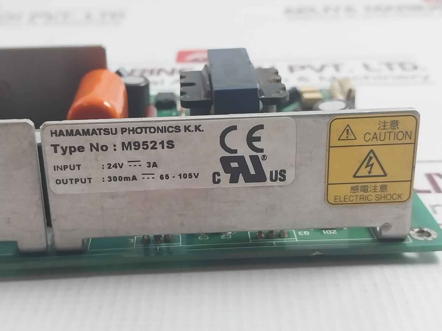 Hamamatsu M9521S Power Supply Pcb 24V 3A