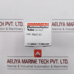 Hamamatsu R647-01 Photomultiplier Tube V2 402000517