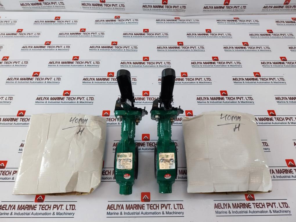 Hammer C.I. Butterfly Valve 10°C To 120°C
