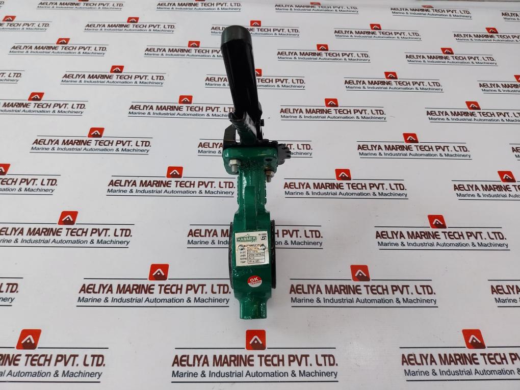 Hammer C.I. Butterfly Valve 10°C To 120°C