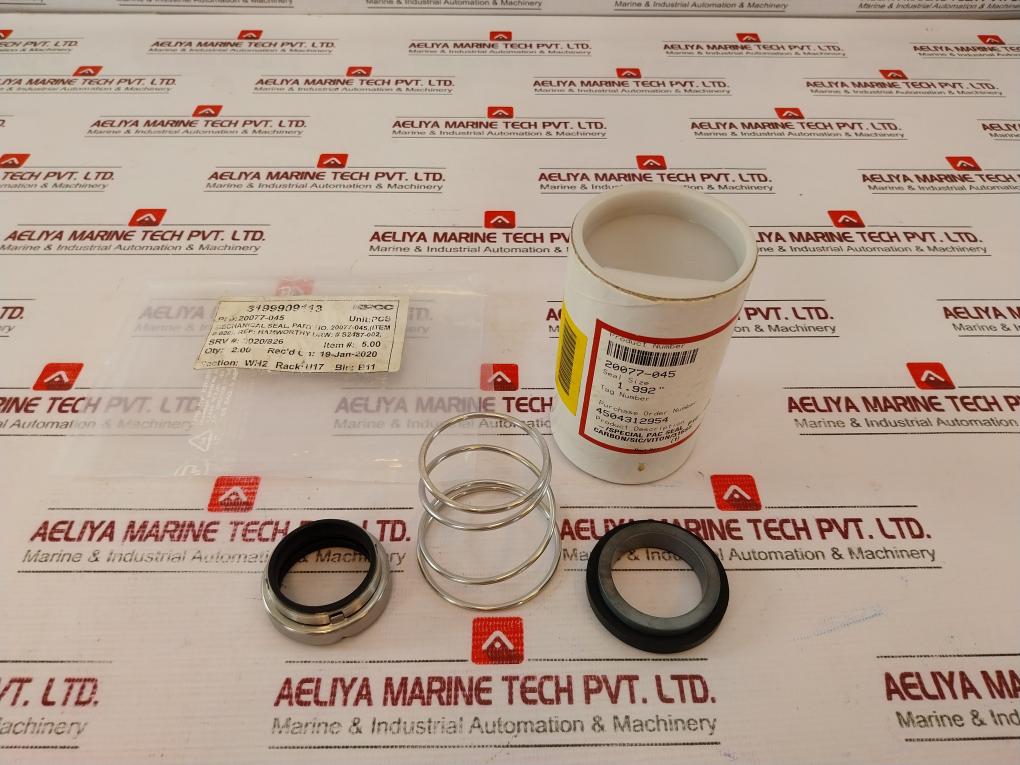 Hamworthy 20077-045 Mechanical Seal Xf 35mm Pac Seal Car/sic/vit Kit