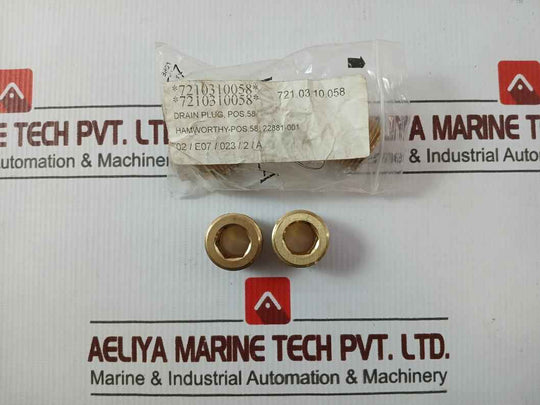 Hamworthy 22881-001 Drain Plug