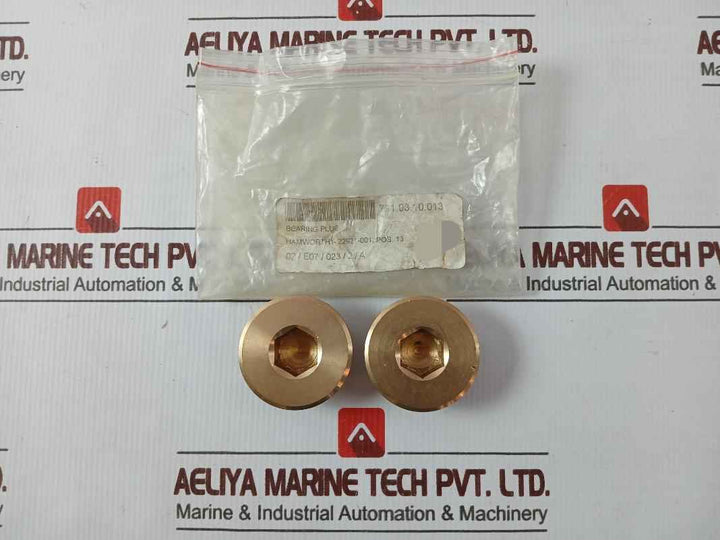Hamworthy 22921-001 Bearing Plug