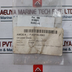 Hamworthy 618005 Oil Level Glass P-4071A.0063