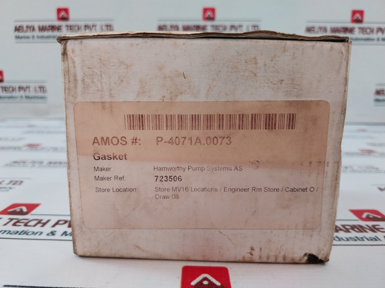 Hamworthy 723506 Ptfe Oval Seal Packing 25M Roll