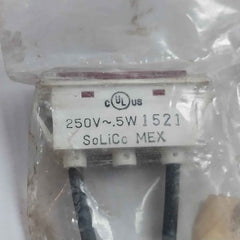 Lot Of 3X Vulcan 00-411496-000E5 Indicator Light 250V 5W 87277