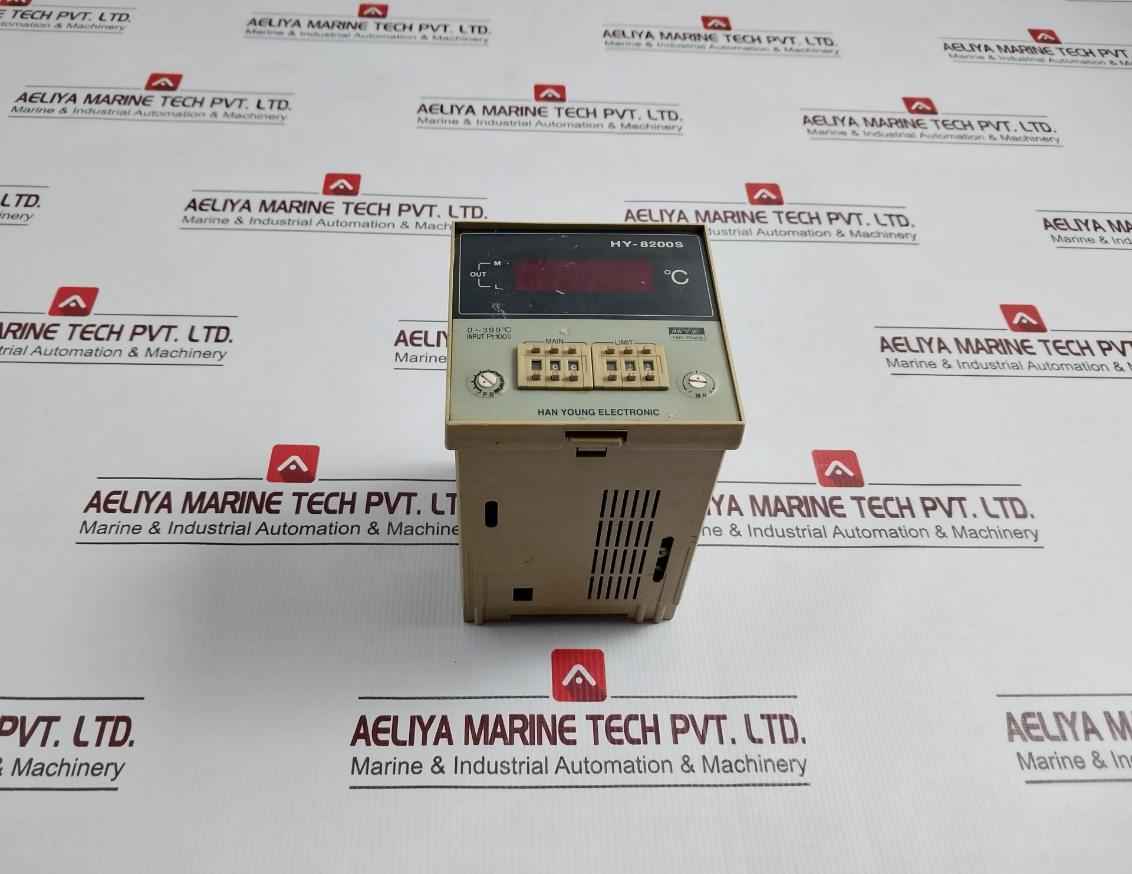 Han Young Electronics Hy-8200s-ppmor08 Temperature Controller (Not Working)