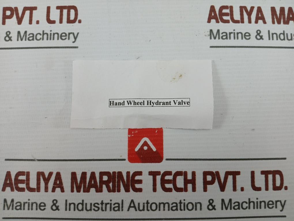 Hand Wheel Hydrant Valve By Cmo 1.67 Kg