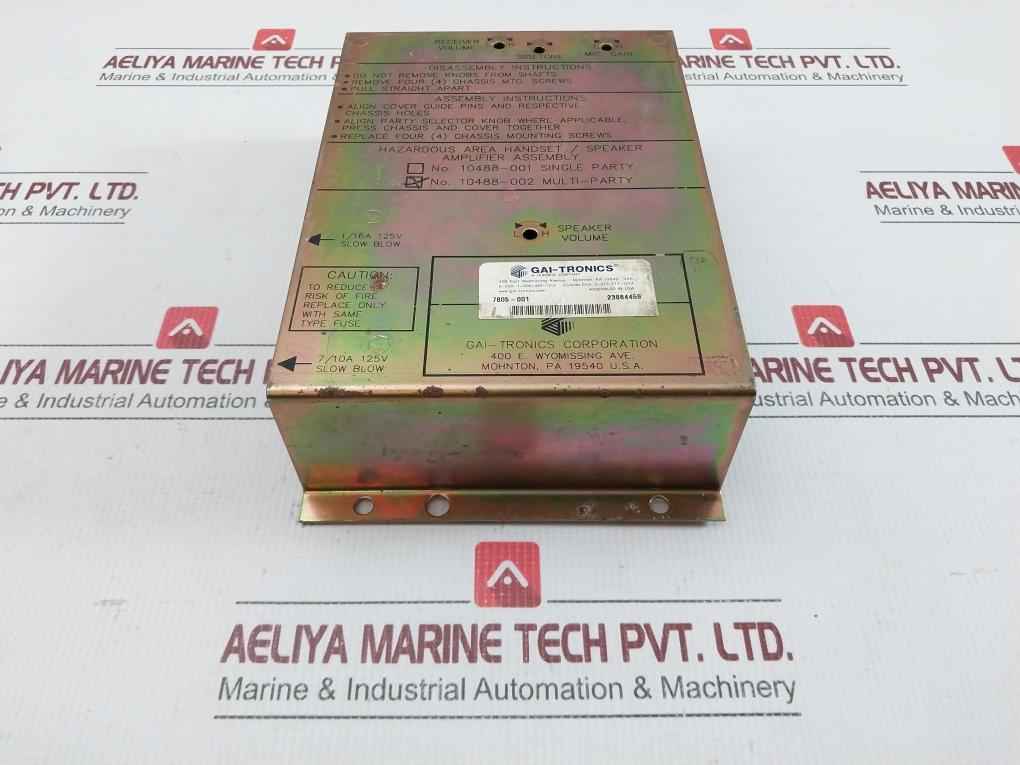 Handset Speaker Amplifier Pcb Assembly 7806-001 Gai-tronics