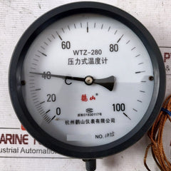 Hangzhou Guanshan Wtz-280 Pressure Thermometer 0 100°C
