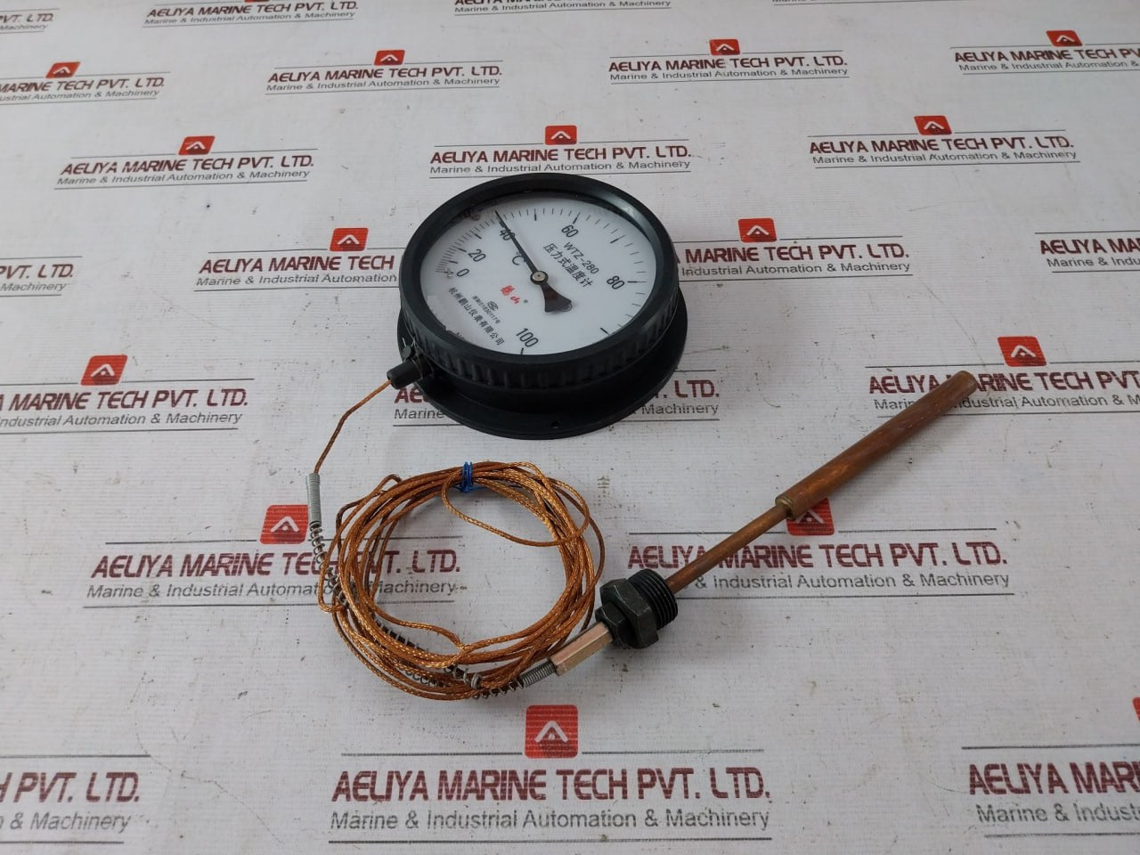 Hangzhou Guanshan Wtz-280 Pressure Thermometer 0 100°C