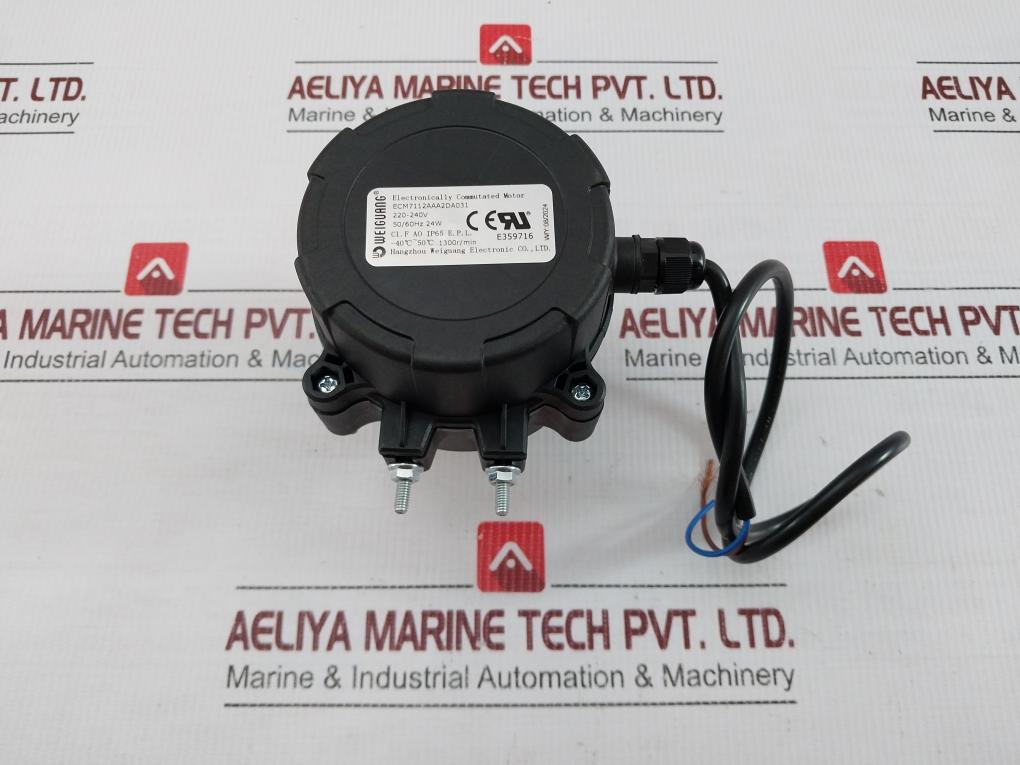 Electronically Commutated Motor Ecm7112Aaa2Da031 Hangzhou Weiguang 220-240V