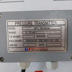 Hanju Level Hpl-100 Series Pressure Transmitter Ip56 4~20Ma/10 M 31-meter