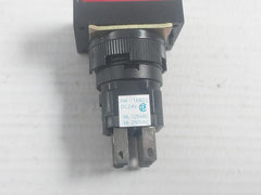 Hankuk Relay 250Vac Red Rectangular Momentary Push Button Switch Hr–16B22 3A