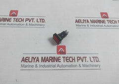 Hankuk Relay 250Vac Red Rectangular Momentary Push Button Switch Hr–16B22 3A