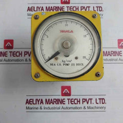 Hanla 0-20 Kg/Cm2 Analog Panel Pressure Indicator Meter Max. 500V