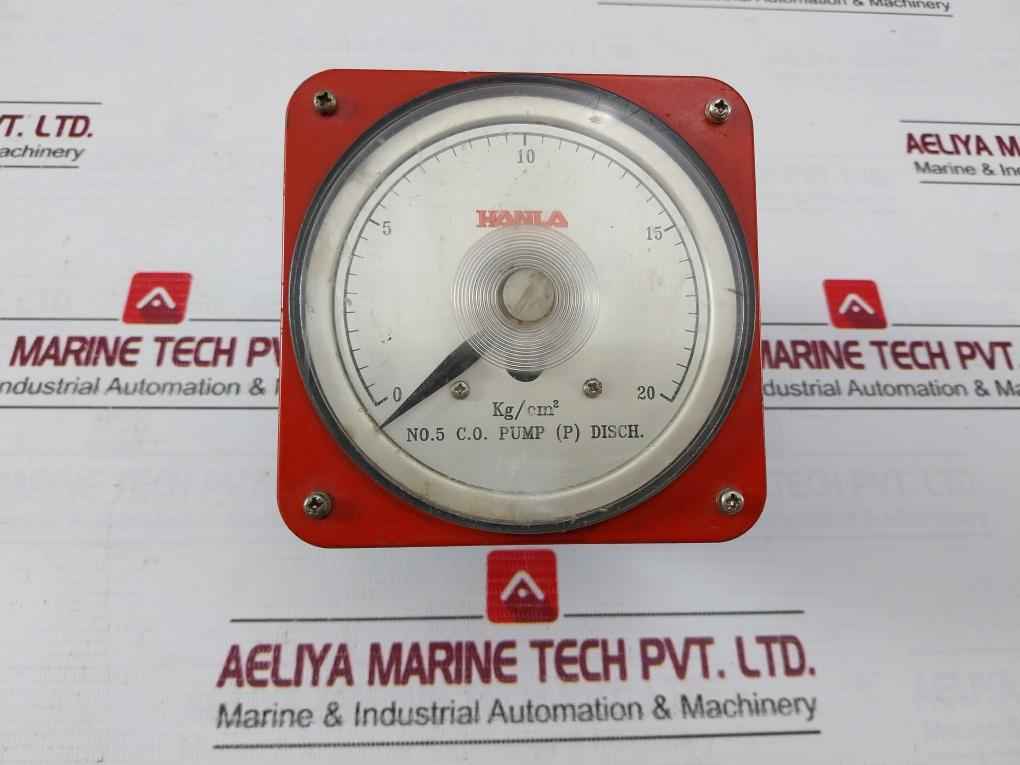 Hanla 0-20 Kg/Cm2 Analog Pressure Meter 500V