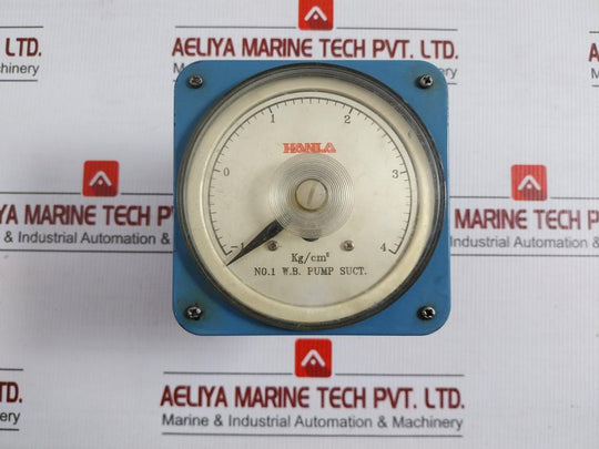 Hanla Analog Pressure Gauge -1 To 4 Kg/Cm2 500V