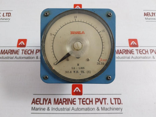 Hanla Analog Tank Level Indicator 0.1-20.59 M 500V