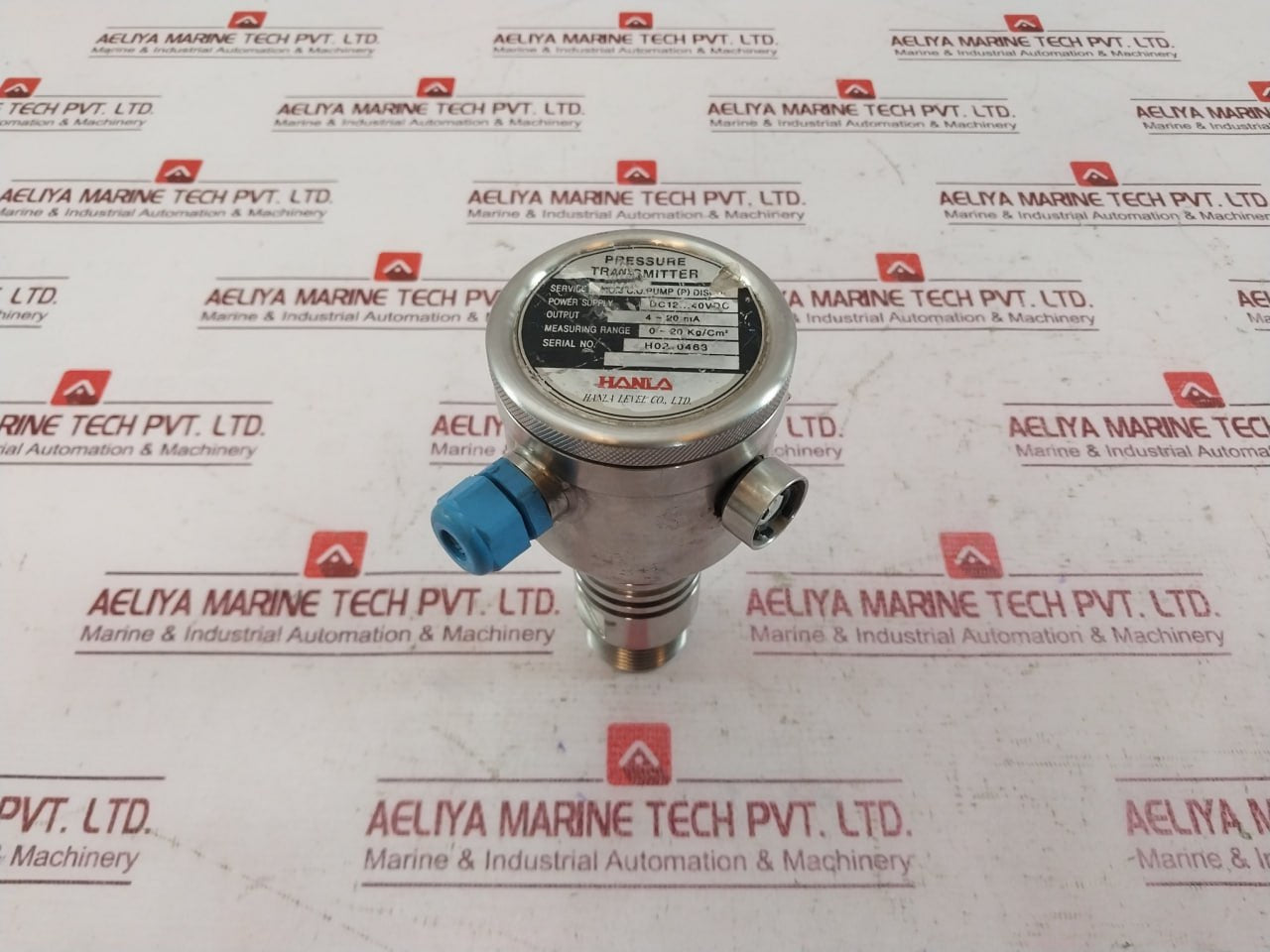 Hanla /Klay Instruments 8000-h-s-s-ex Pressure Transmitter 17-28 Vdc 20 Kg/Cm2