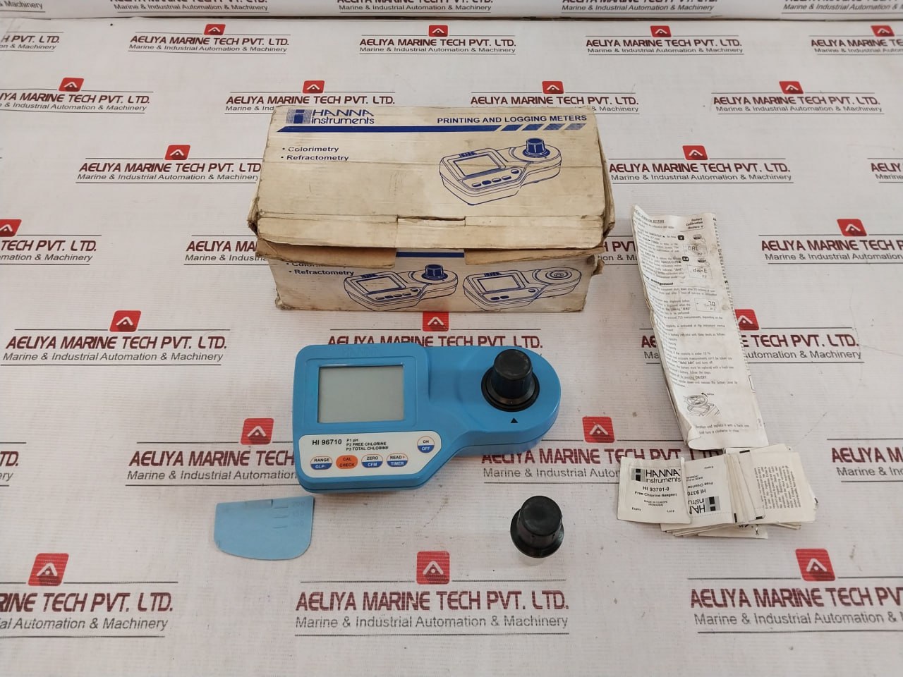 Hanna Instruments Hi 96710 Portable Ph And Chlorine Meter