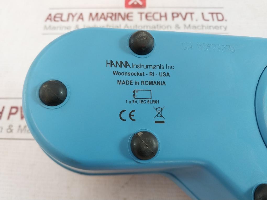 Hanna Instruments Hi 96710 Portable Ph And Chlorine Meter