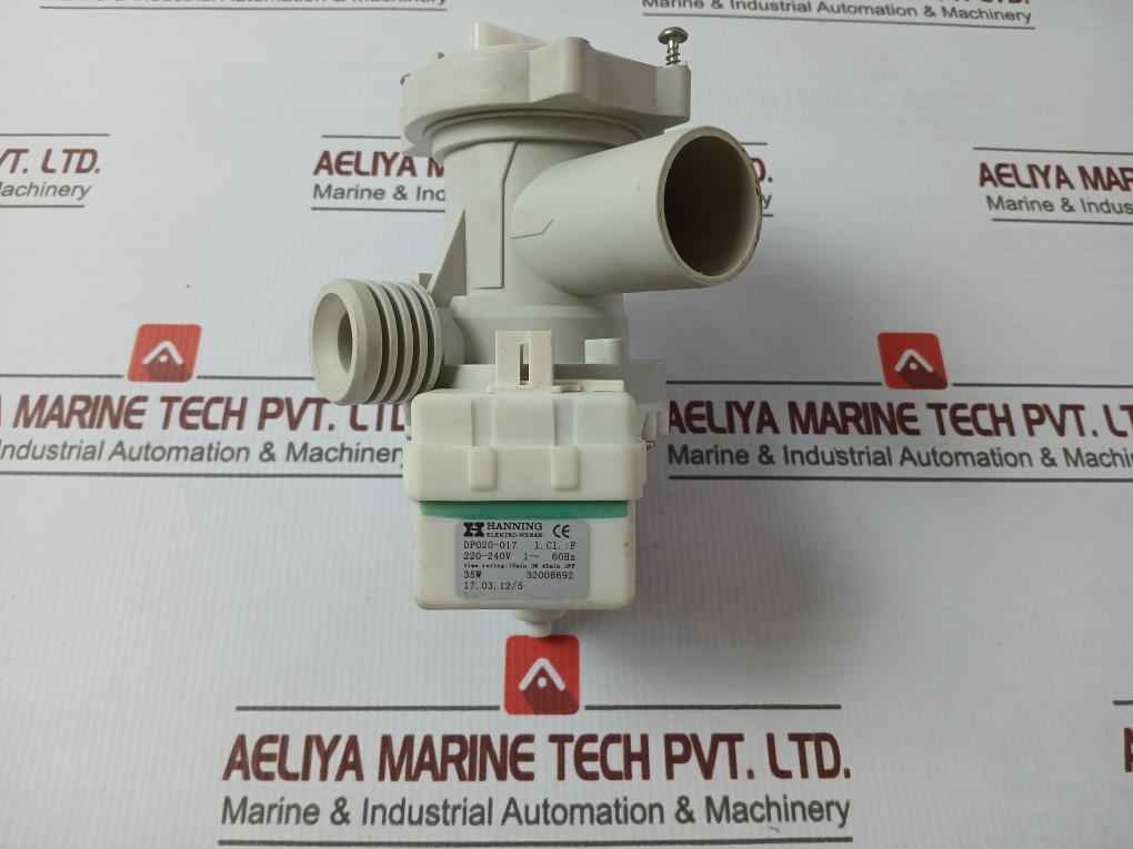 Hanning Elektro-werke Dp020-017 Washing Machine Drain Pump 220-240V 1-60Hz 35W