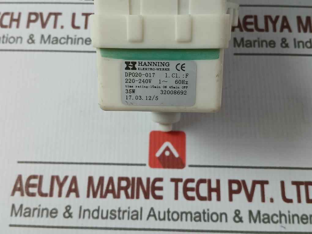 Hanning Elektro-werke Dp020-017 Washing Machine Drain Pump 220-240V 1-60Hz 35W