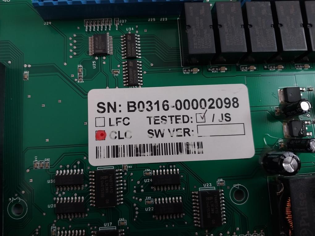 Hans Jensen B0316-00002098 Pcb Card