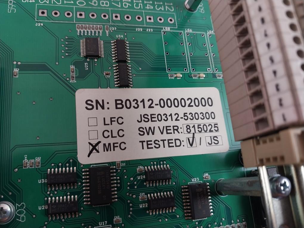 Hans Jensen Jse0312-530300 Interface Circuit Board Rev 1.1