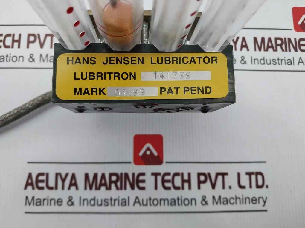 Hans Jensen Lubricator 141799 Wired Alarm Oil Level