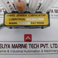 Hans Jensen Lubricator 141799 Wired Alarm Oil Level