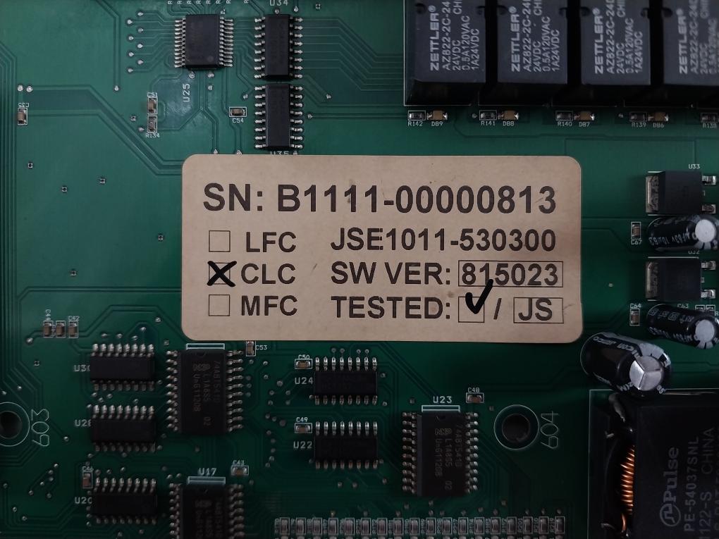 Hans Jensen Lubricators 820016 Printed Circuit Board