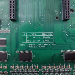 Hans Jensen Lubricators 820016 Printed Circuit Board